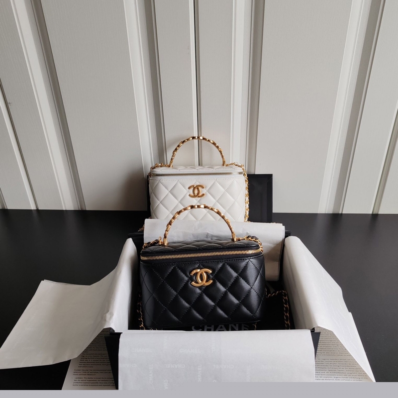 Ch*el cosmetic bags
